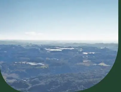 Vista aérea da região do Marco Norte, entre Caxias do Sul e Flores da Cunha